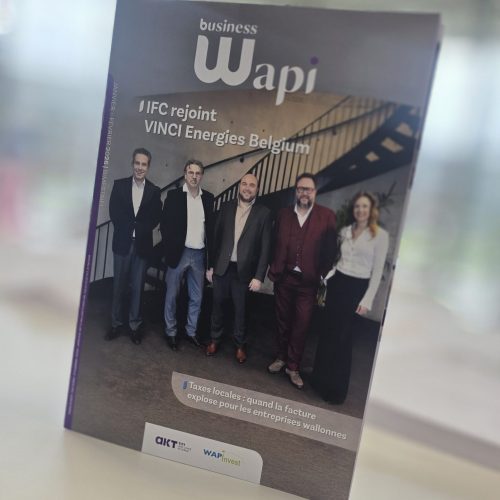 IFC en page de couvertue du CCI Wapi magazine de Janvier - Février 2026